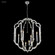 Lantern Eight Light Chandelier in Silver (64|96796S22)