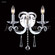 Europa Two Light Wall Sconce in Silver (64|96342S11)