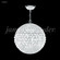 Sun Sphere 15 Light Chandelier in Silver (64|95936S00)