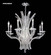 Eclipse Fashion Eight Light Chandelier in Silver (64|95638S22)