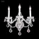 Vienna Three Light Wall Sconce in Silver (64|94203S11)