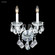 Palace Ice Two Light Wall Sconce in Silver (64|40792S00)