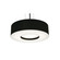 Montclair Three Light Pendant in Black (162|MCP1932MBBK-BK)