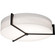 Apex LED Ceiling Mount in Linen White/Espresso (162|APF3044L5AJUDES-LW-MSBB)