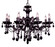 Rialto Traditional Eight Light Chandelier in Gold Color Plated (92|8348 GP CBK)