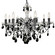 Rialto Traditional Eight Light Chandelier in Chrome (92|8348 CH CBK)