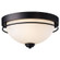 Somerset Three Light Flush Mount in Oil Rubbed Bronze (387|IFM421A15ORB)