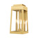 Oslo Three Light Outdoor Wall Lantern in Satin Brass (107|20855-12)