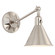 Morgan One Light Wall Sconce in Polished Nickel (60|MOR-8800-PN)