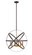 Cavallo Six Light Chandelier in Hammered Bronze / Olde Brass (224|463-24HBRZ-OBR)