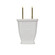 Plug2 Pole 2 Wire in White (230|80-2410)