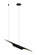 Stylus Two Light Chandelier in Matte Black (423|C32412MB)