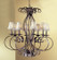 Manilla II Eight Light Chandelier in English Bronze (92|68318 EB WOS)