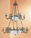 St. Moritz 17 Light Chandelier in Pewter (92|68009 PTR)