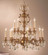 Chateau 12 Light Chandelier in Aged Pewter (92|57379 AGP CP)