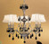 Majestic Nine Light Chandelier in French Gold (92|57364 FG CGT)