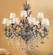 Majestic Imperial 12 Light Chandelier in Aged Pewter (92|57359 AGP CP)