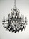 Via Venteo 12 Light Chandelier in Silverstone (92|57013 SS CBK)