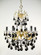 Via Venteo Six Light Chandelier in Roman Bronze (92|57006 RB CGT)