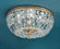 Crystal Baskets Three Light Flush/Semi-Flush Mount in Roman Bronze (92|52314 RB I)