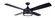 Simon 52''Ceiling Fan in Matte Black (387|CF52SIM4BK)