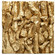 Rio Wall Decor in Gold Leaf (52|04327)
