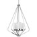 Elevate Four Light Pendant in Polished Chrome (54|P500305-015)