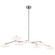 Brindille LED Linear Chandelier in Polished Nickel (268|CD 5015PN-WG)