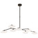 Brindille LED Linear Chandelier in Gun Metal (268|CD 5015GM-WG)