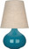 June One Light Accent Lamp in Peacock Glazed Ceramic (165|PC91)