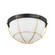 Holkham Two Light Flush Mount in Aged Brass/Distressed Bronze (70|MDS1501-AGB/DB)