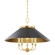 Clivedon Five Light Chandelier in Aged Brass (70|MDS1403-AGB/DB)