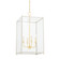 Chaselton Four Light Lantern in Aged Brass (70|MDS1201-AGB/OW)