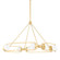 Hartford LED Chandelier in Aged Brass (70|2541-AGB)