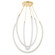 Celeste LED Chandelier in Vintage Brass (68|355-48-VB)