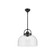 Lancaster One Light Pendant in Matte Black (452|PD461101MB)