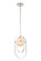 Lennox One Light Mini Pendant in Polished Nickel (33|513311PN)