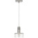 Iris One Light Pendant in Polished Nickel (268|TOB 5702PN-CG)