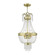 Valentina Four Light Pendant in Hand Applied Winter Gold (107|51854-28)