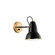 Buzz One Light Wall Sconce in Black (423|S08411AGBK)
