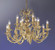 Princeton 12 Light Chandelier in Satin Bronze w/Brown Patina (92|5712 SBB C)