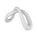 Twisted Decorative Object in White (45|H0047-10984)