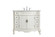 Danville Single Bathroom Vanity in Antique white (173|VF10142AW-VW)