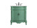 Danville Single Bathroom Vanity in Vintage mint (173|VF10132VM-VW)