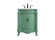 Danville Single Bathroom Vanity in Vintage mint (173|VF-1008VM-VW)