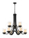 Willow Nine Light Chandelier in Matte Black (224|426-9-MB)