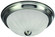 Ifm311 Bpt Two Light Flush Mount in Brushed Pewter (387|IFM31151N)