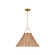 Whitby One Light Pendant in Burnished Brass (454|CP1441BBS)