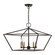 Devone Five Light Chandelier in Bronze w/Antique Brass (107|49435-07)