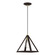 Pinnacle One Light Pendant in Bronze w/Antique Brass (107|41329-07) Pinnacle One Light Pendant in Bronze w/Antique Brass (107|41329-07)